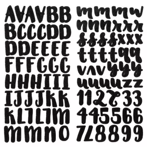 Foil Script Alphabet Stickers, Hobby Lobby