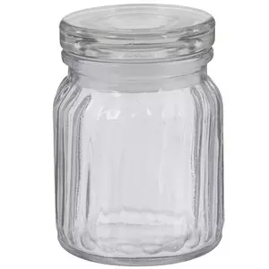 Glass Jam Set With 3 Glass Jars And Spoons On A Wood Stand, 1 - Fred Meyer