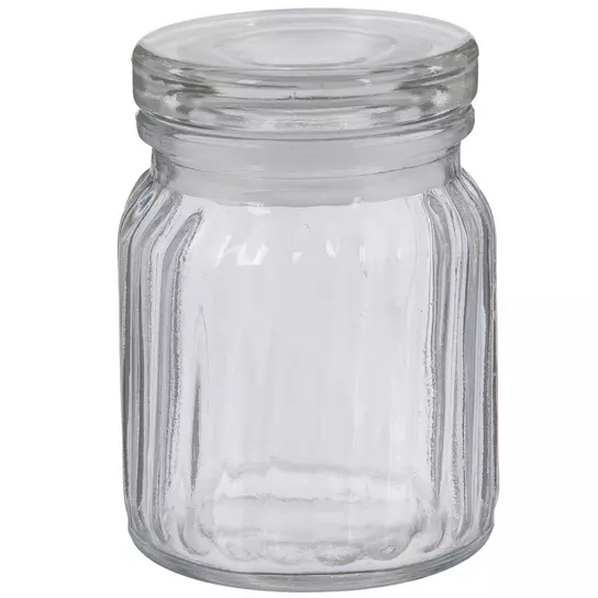 Wide Mouth Glass Jar, Hobby Lobby