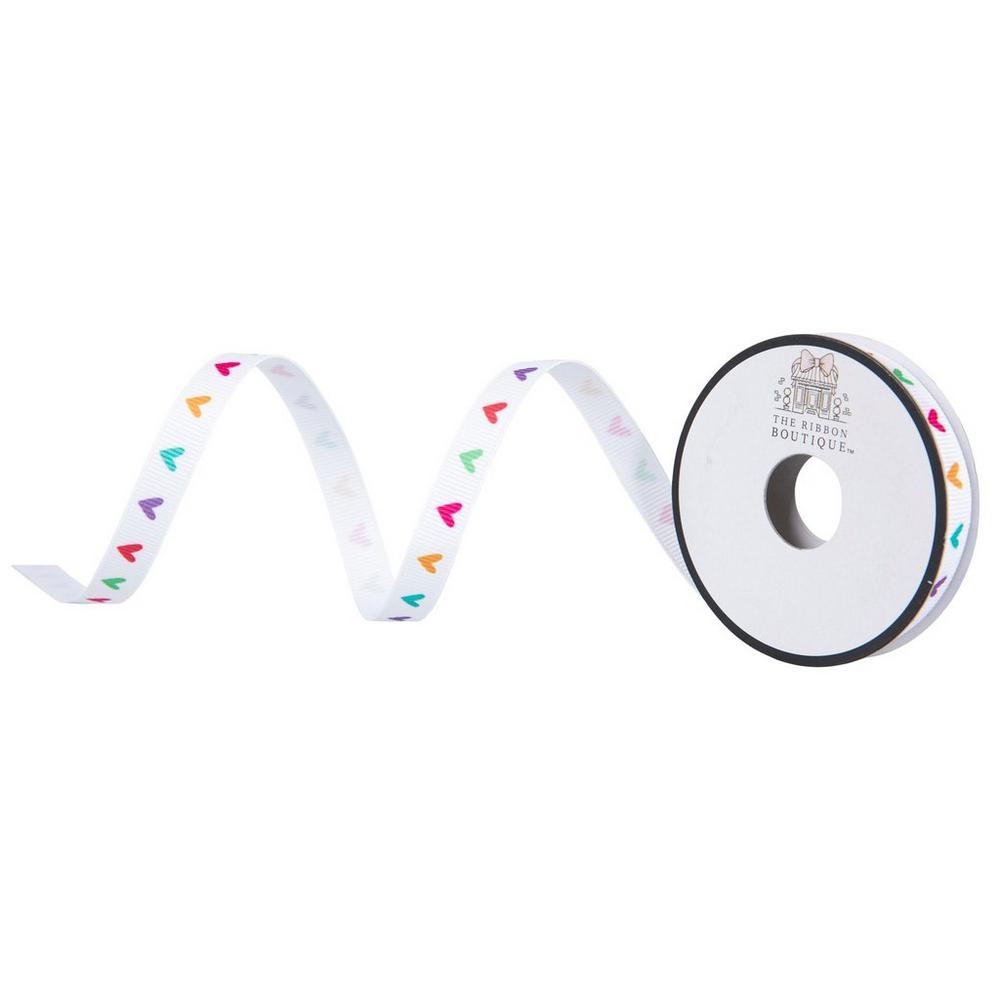 Valentine Hearts Grosgrain Ribbon - 3/8 | Hobby Lobby | 1524164