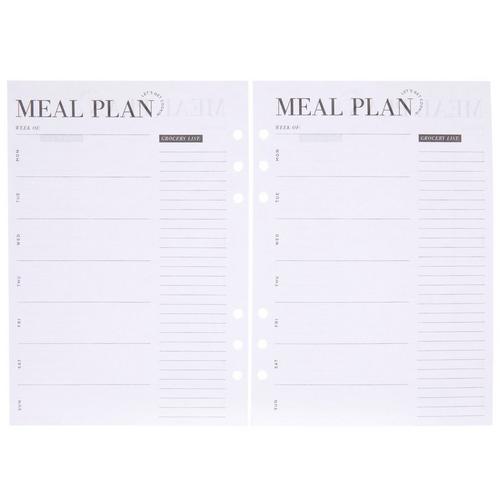 Meal Planner Inserts