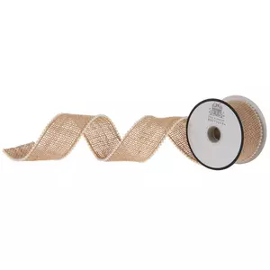 Jute Ribbon Roll, Burlap Upholstery Trim, 0.6 Inches x 23 Yards, PACK -  Kroger
