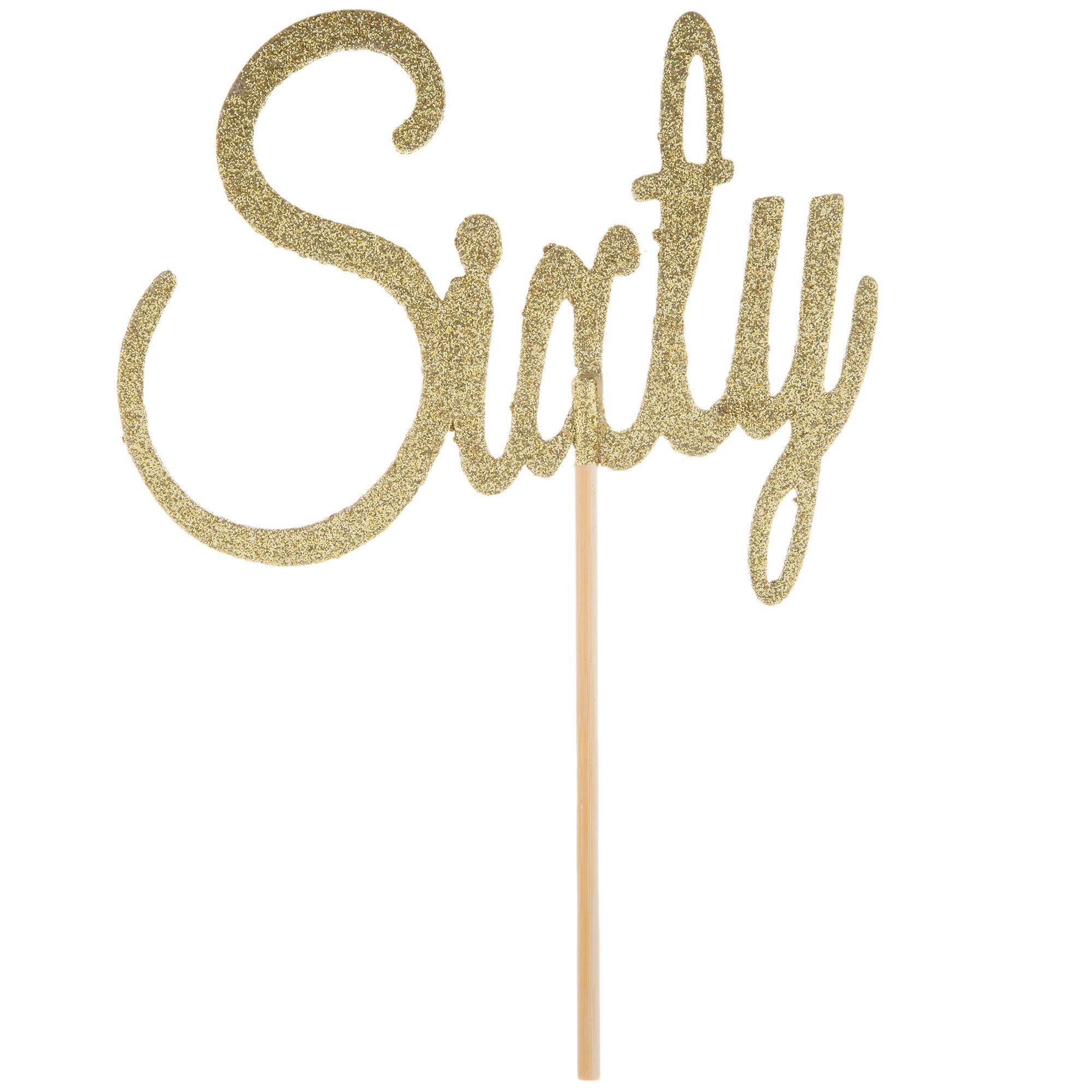 Gold Glitter Cake Topper Hobby Lobby 1529874