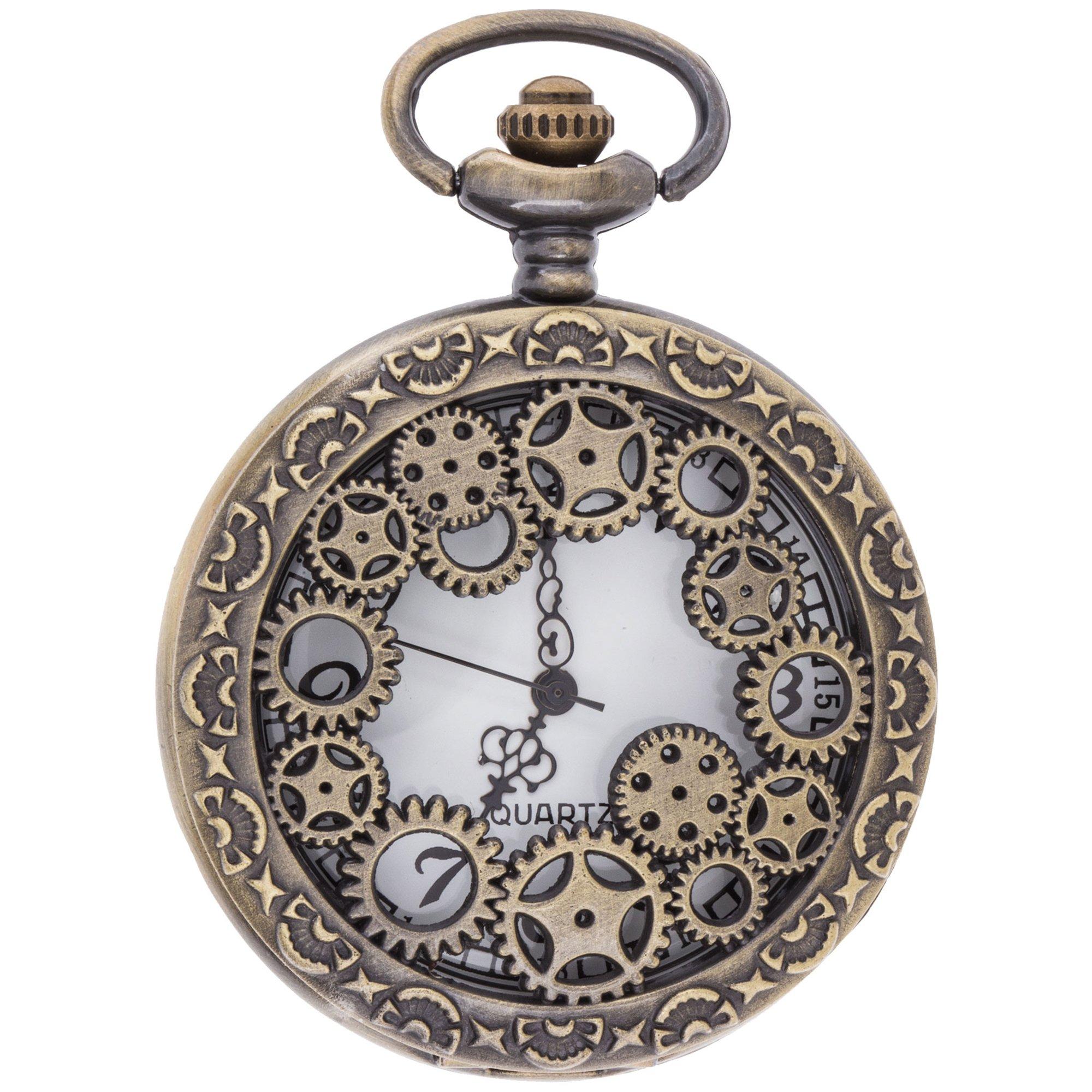 Steampunk Pocket Watch Pendant, Hobby Lobby