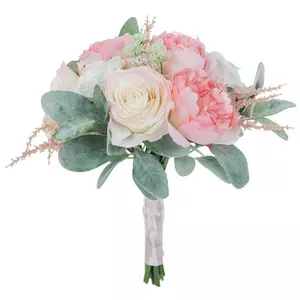Soft Pink Rose & Peony Bouquet