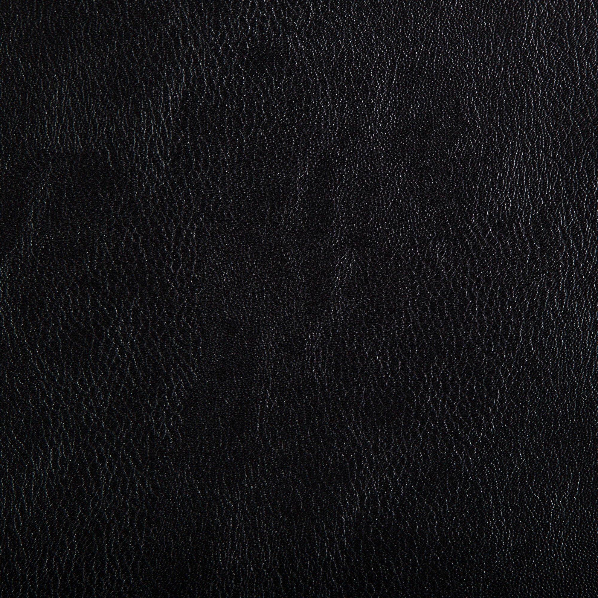 Faux Leather Textured Western Black, Heavyweight Faux Leather Fabric, Home Decor Fabric