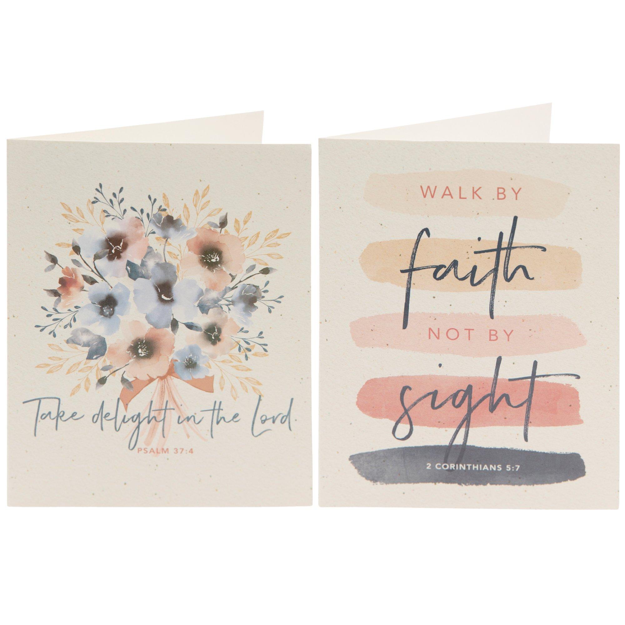 Pink Watercolor Floral Cards & Envelopes, Hobby Lobby