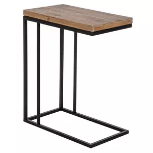 Wood Side Table 
