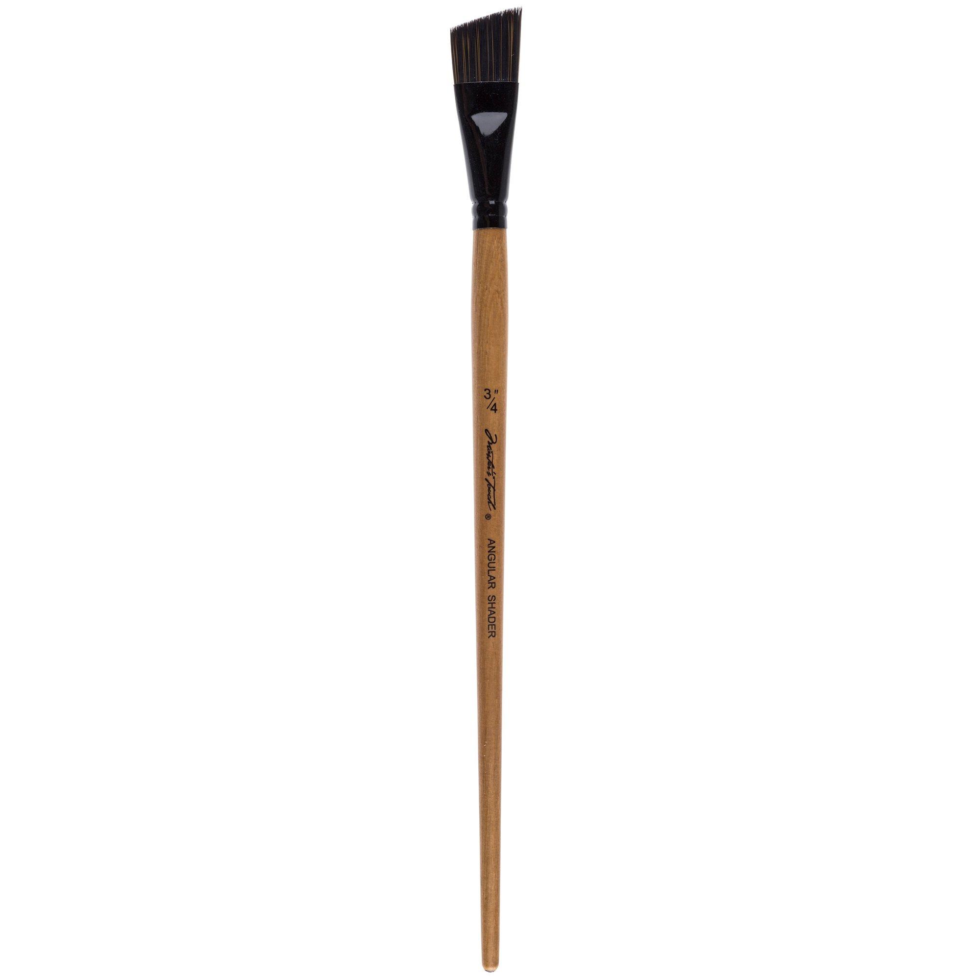 Master's Touch Angular Shader Firm Synthetic Paint Brush Hobby Lobby
