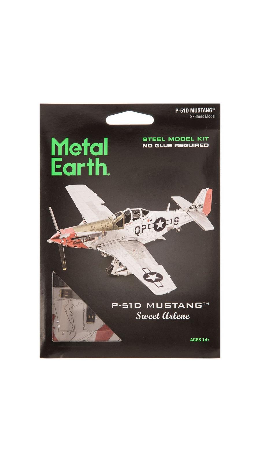 P-51D Mustang Plane Steel Model Kit | Hobby Lobby | 1539543