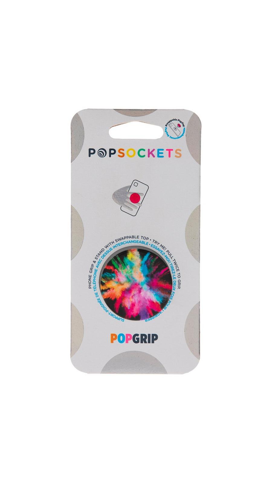 Put Popsocket Button Fell Off PopSocket Popper Electric Blue Trnsl