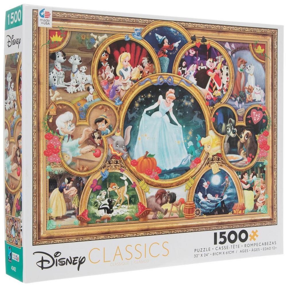 ディズニークラシック パズル (1500ピース) Amazon.co.jp: (シーコ)Ceaco ディズニー クラシック コラージュ