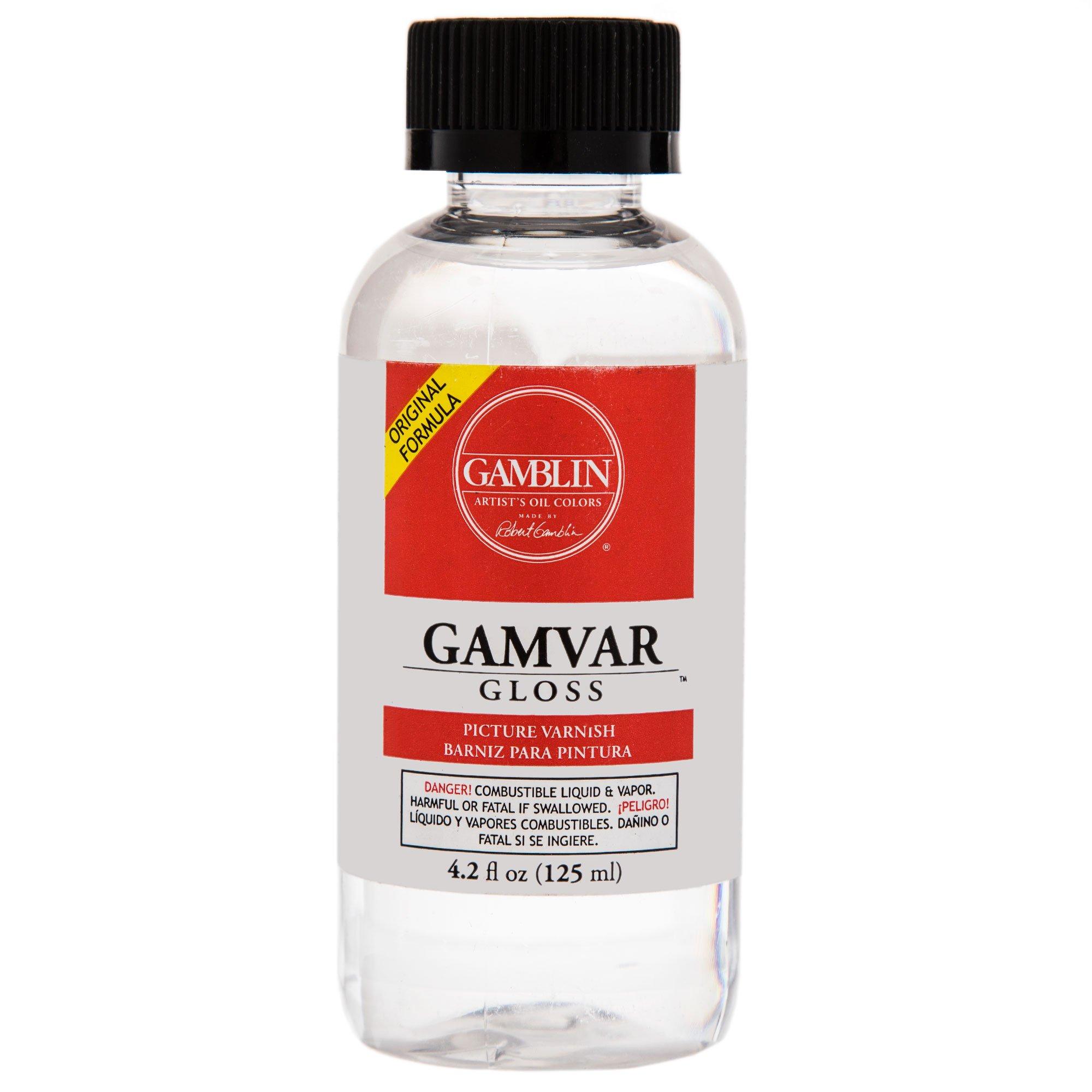 JSK Art Supplies - Give your paintings new life with this gamvar gloss  varnish.