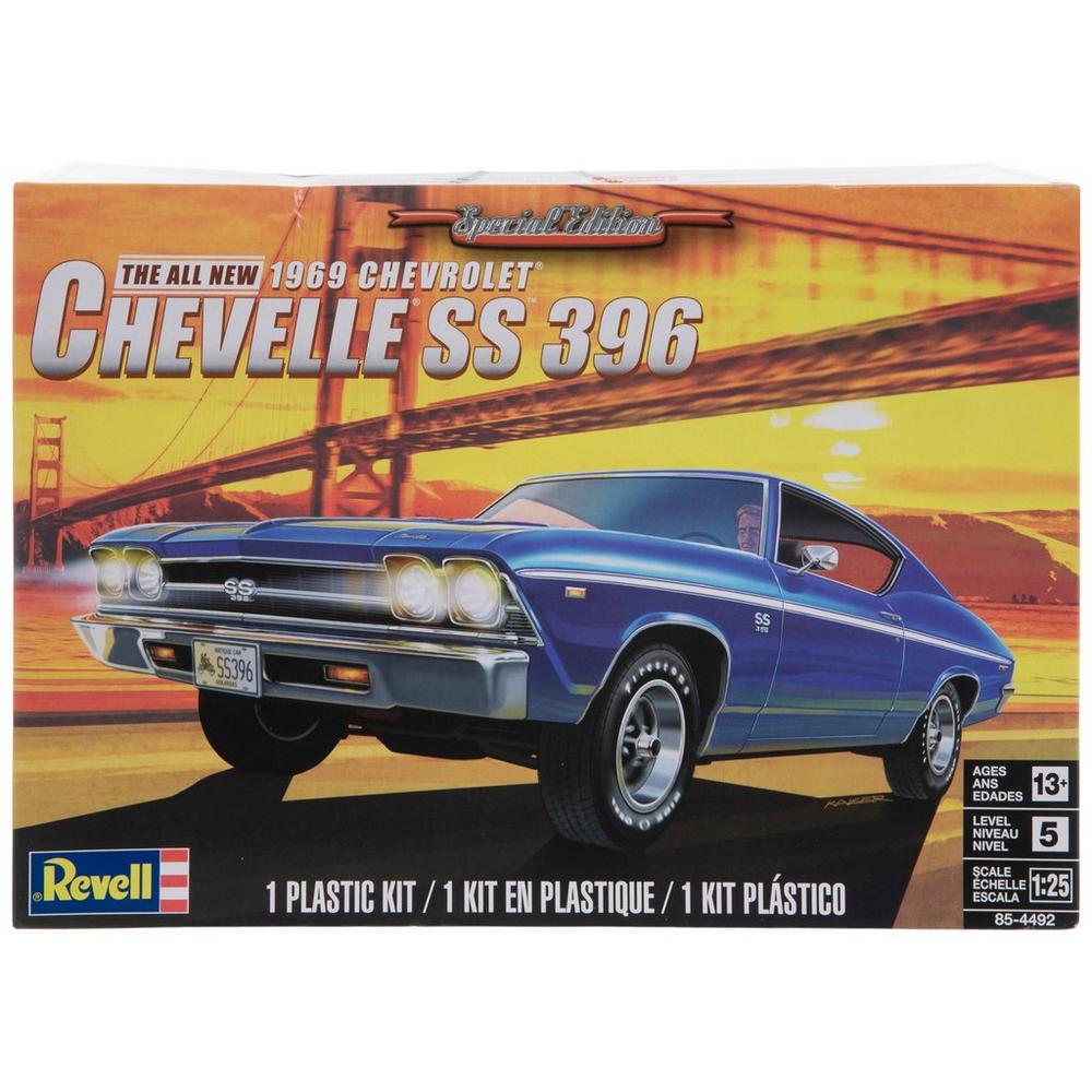 Revell 自動車プラモデル 6点セット 1969 Chevrolet Chevelle SS 396 Model Kit | Hobby Lobby | 1556232