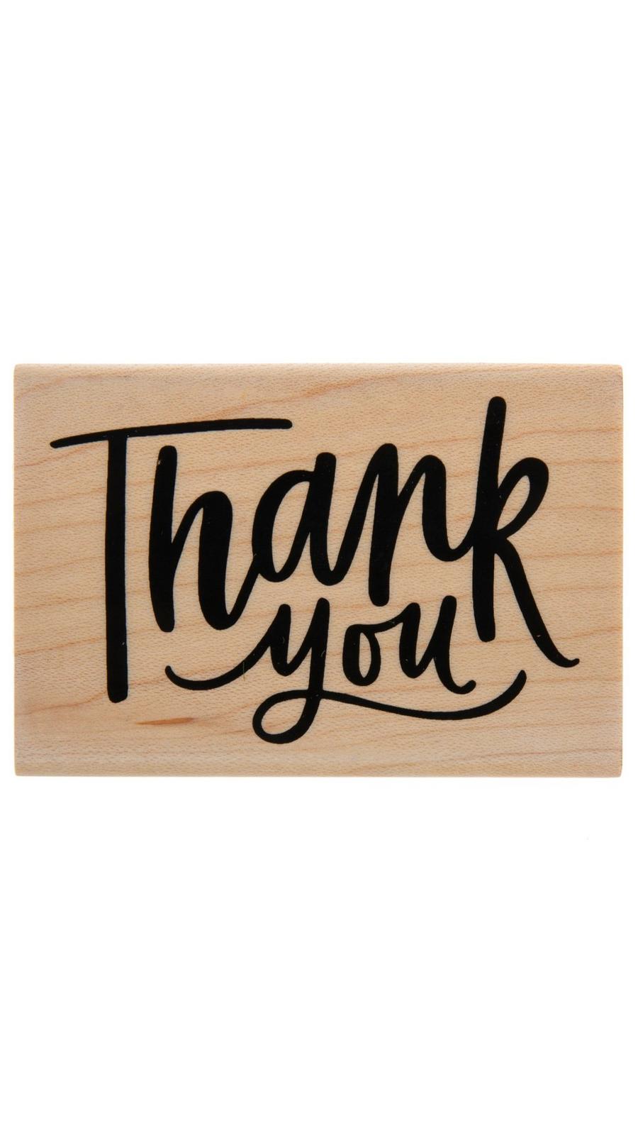 Thank You Rubber Stamp | Hobby Lobby | 1559780