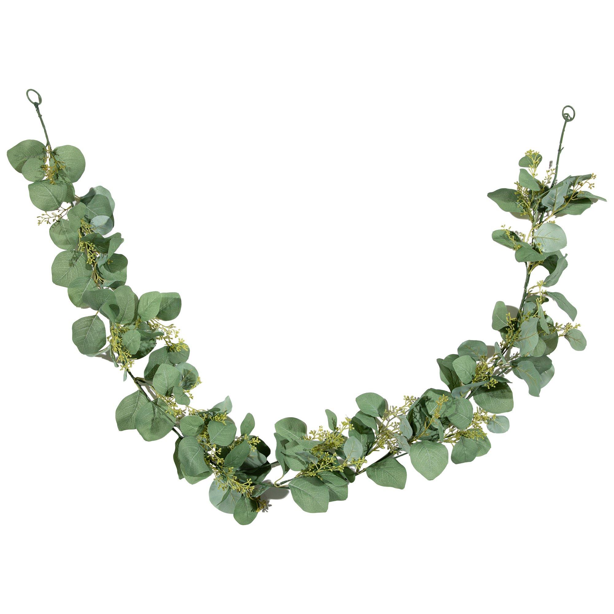 Olive, Podocarpus and Seeded Eucalyptus Garland