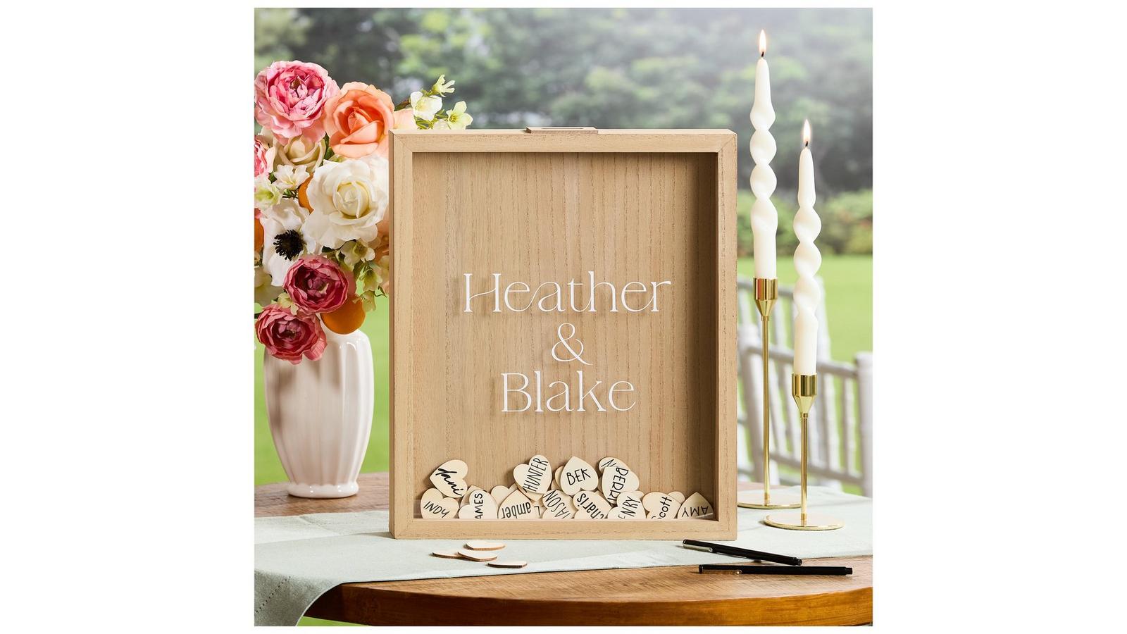 Guest Book Wood Drop Box | Hobby Lobby | 1562180