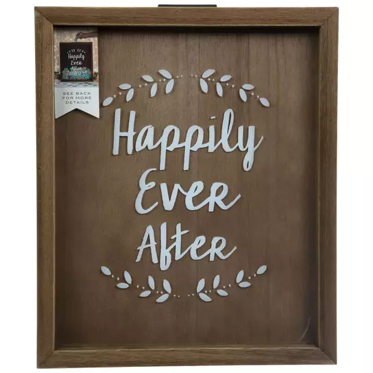 Personalized Wedding Keepsake Box - Happily Ever After