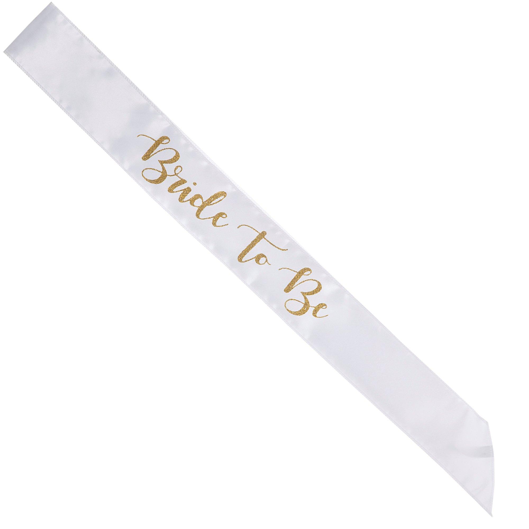  Bride to Be & Groom to Be Sash Set - Bachelorette Party  Supplies Engagement Party Favors  Bridal Shower Sashes Bachelor  Decorations Just Married Gift Engaged Decor Accessories Wedding Gifts 