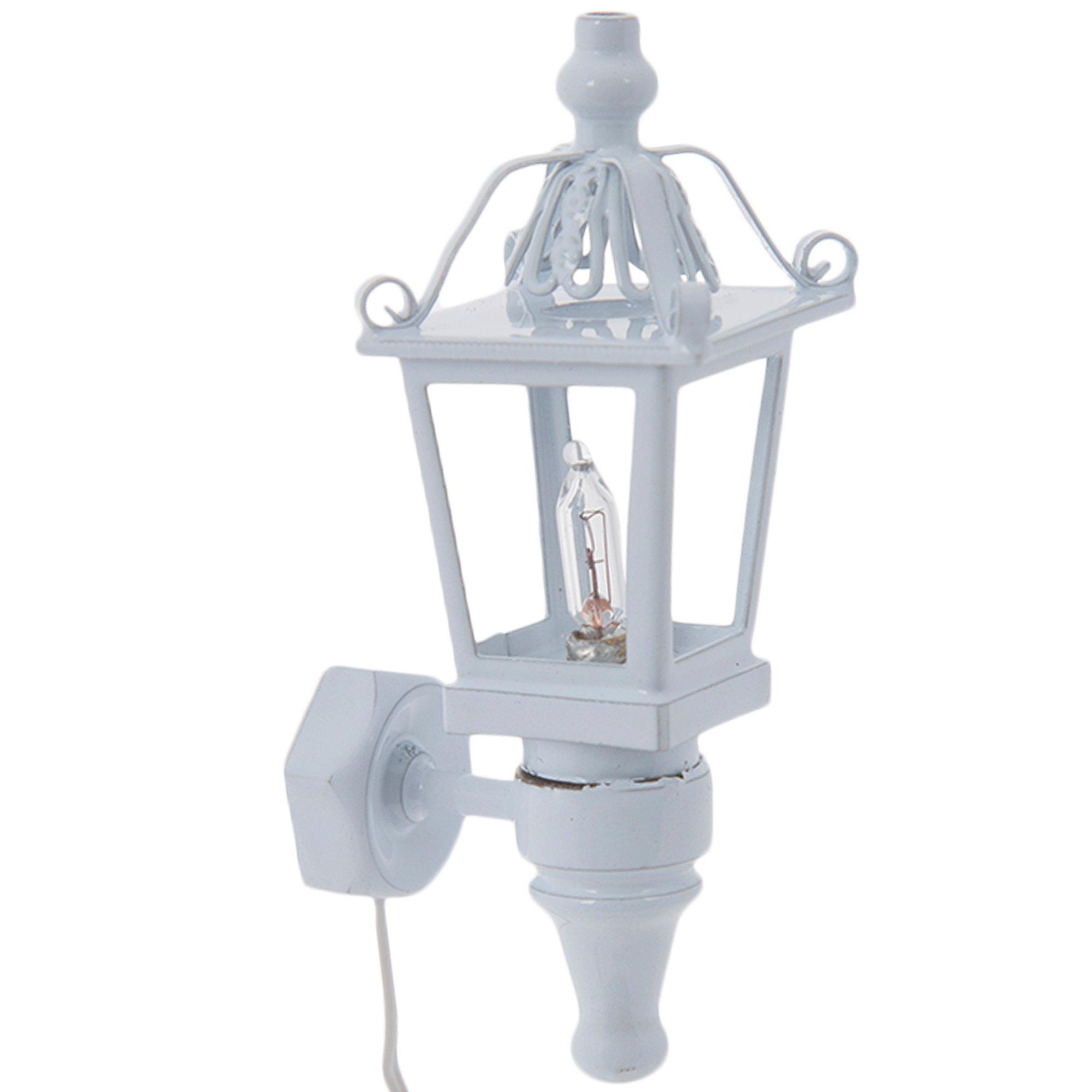 Miniature White Carriage Lamp Hobby Lobby 1565621