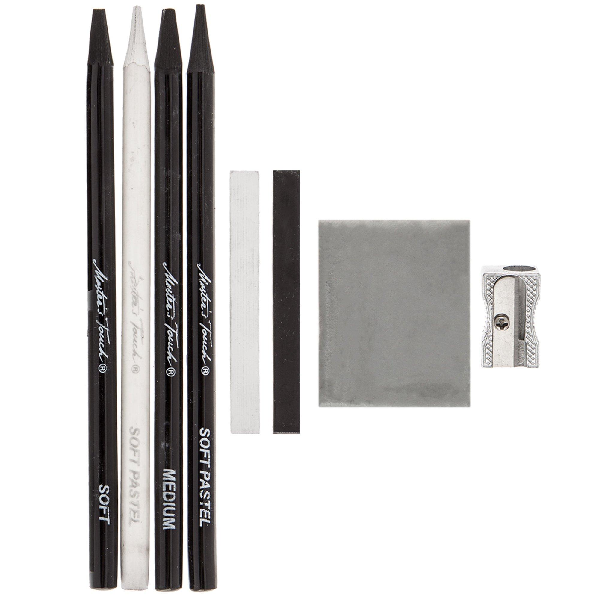 PRO ART - 3078 Pencil Set Sketch & Draw, 9.38 x 9.38 x 0.25, Graphite &  Charcoal