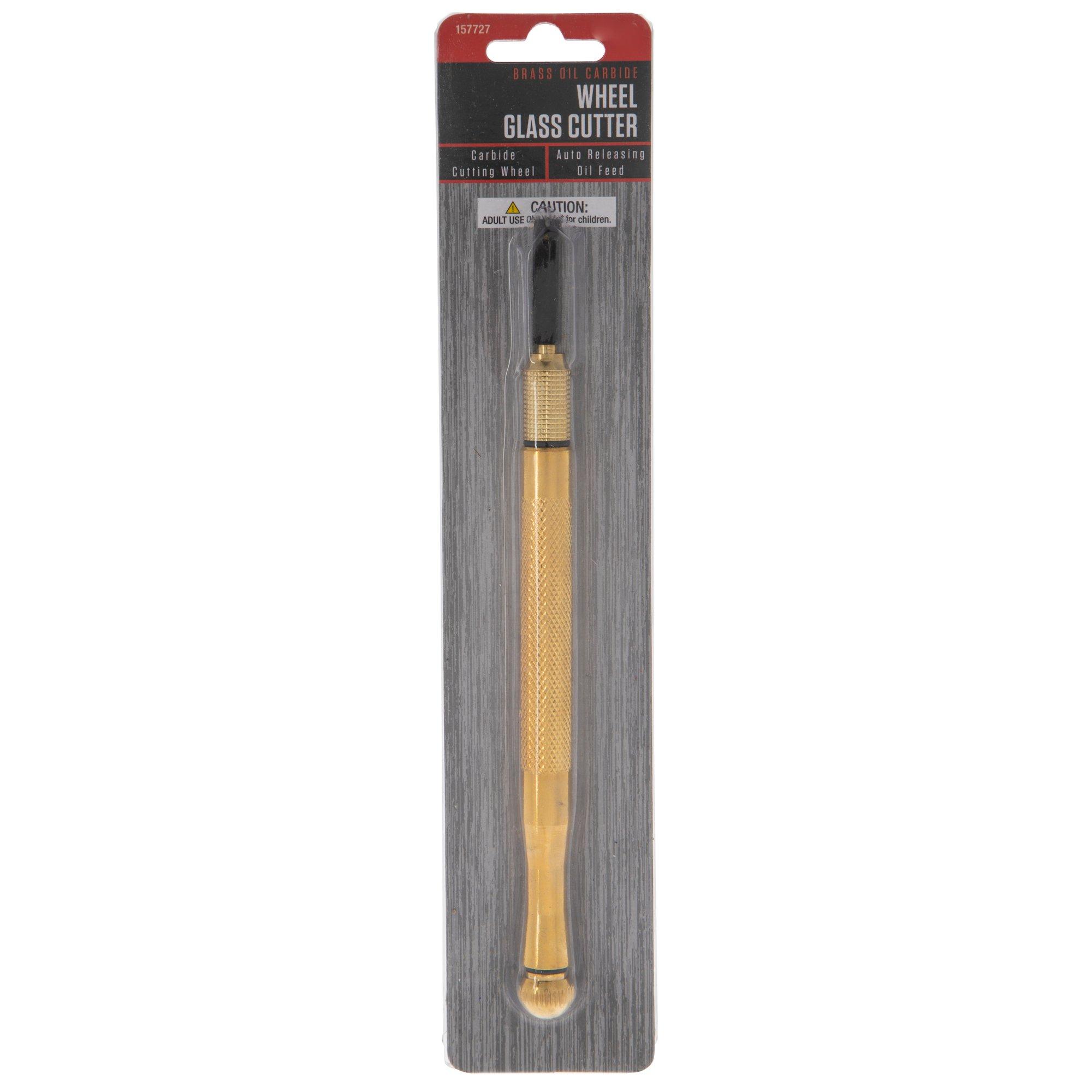 Brass Oil Carbide Wheel Glass Cutter, Hobby Lobby