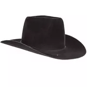 Flocked Cowboy Hat