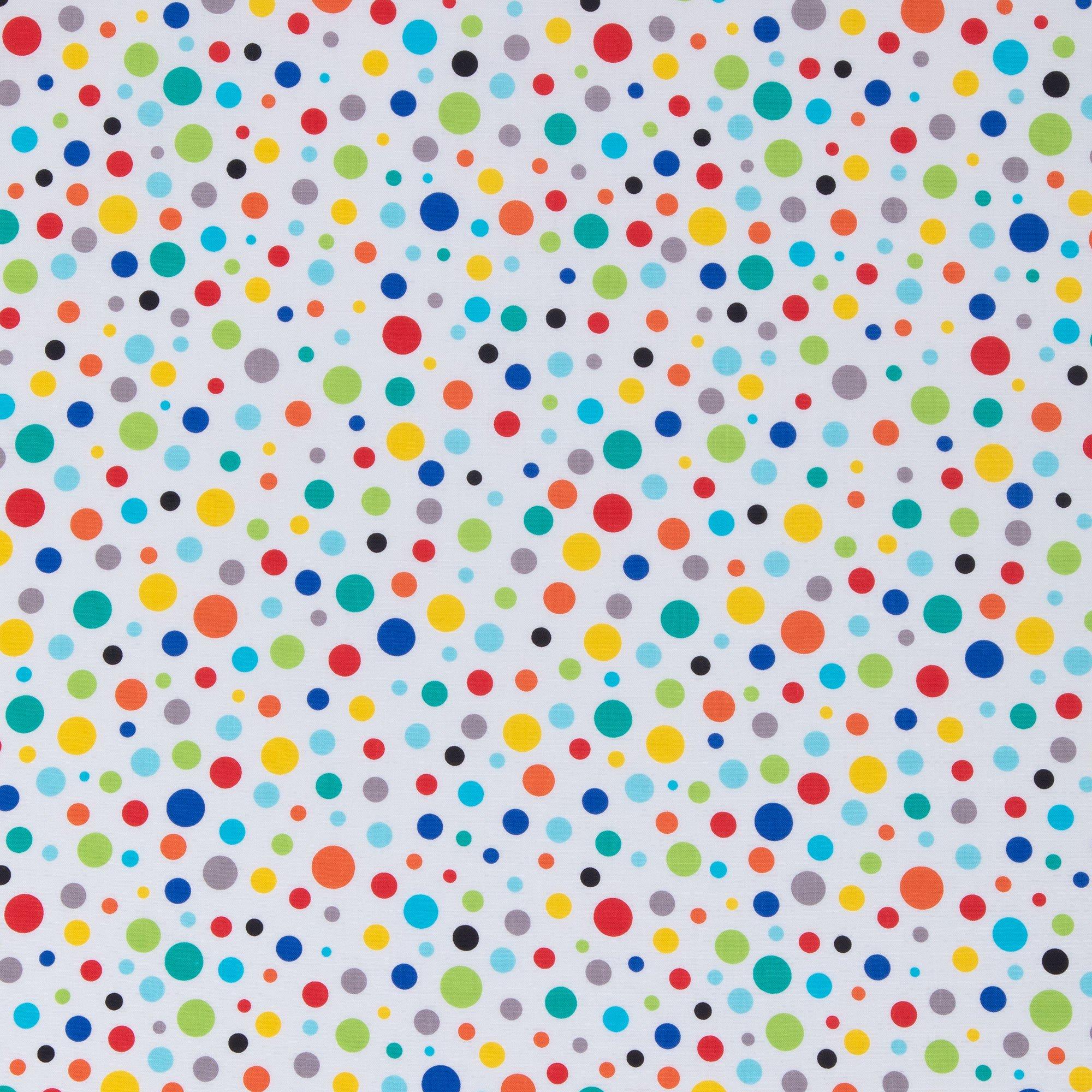 Clouds & Dots Cotton Calico Fabric, Hobby Lobby