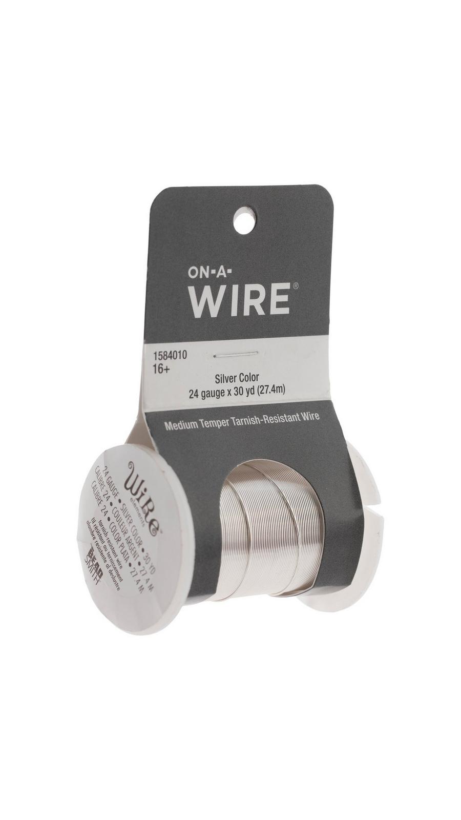 Fil De Bronze Vintage Résistant Au Ternissement – 18 Gauge (1 Mm), 10 Yards (9,14 M) – Wire Elements