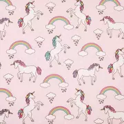 Pink Unicorn Apparel Fabric