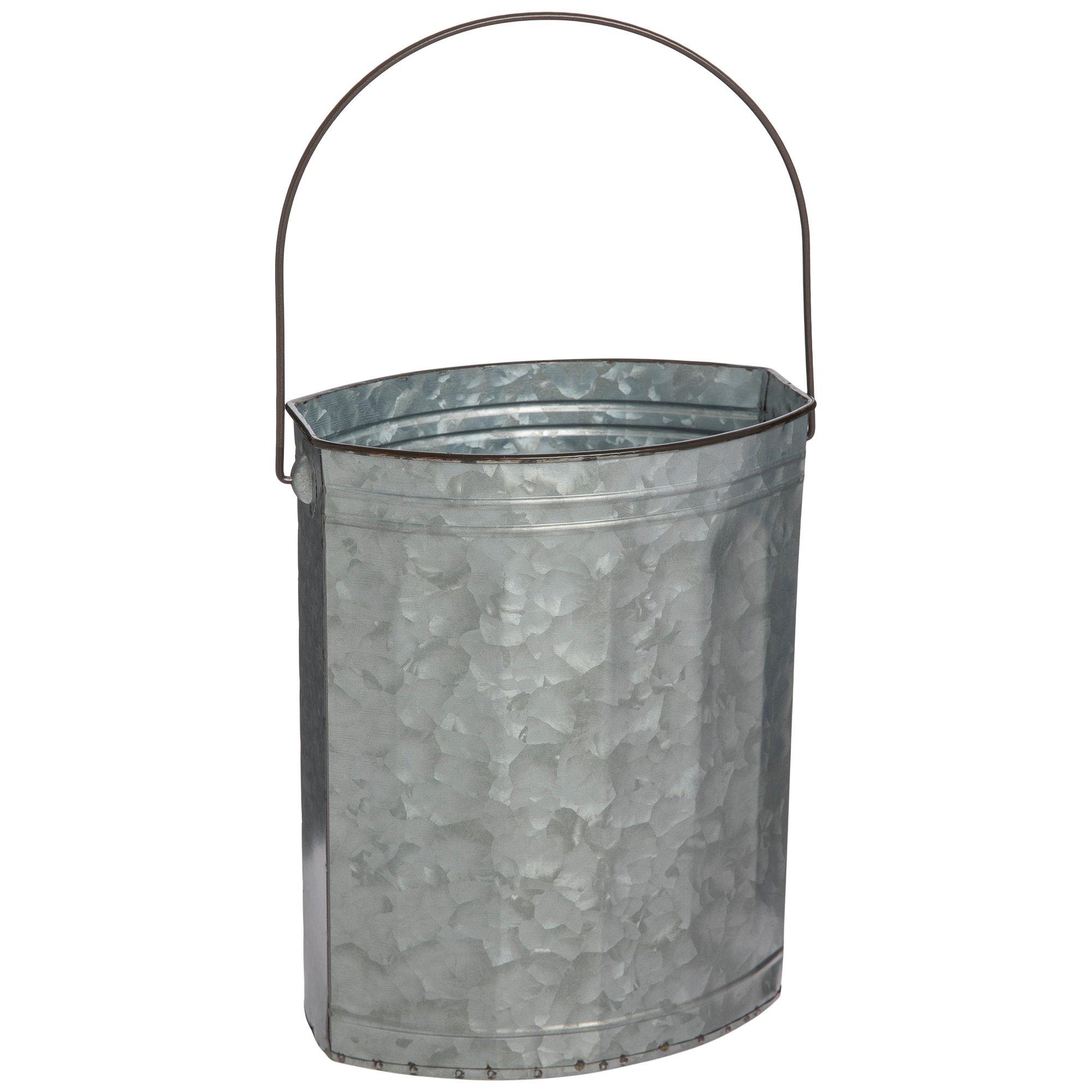 Ridged Galvanized Metal Bucket Hobby Lobby 1587922