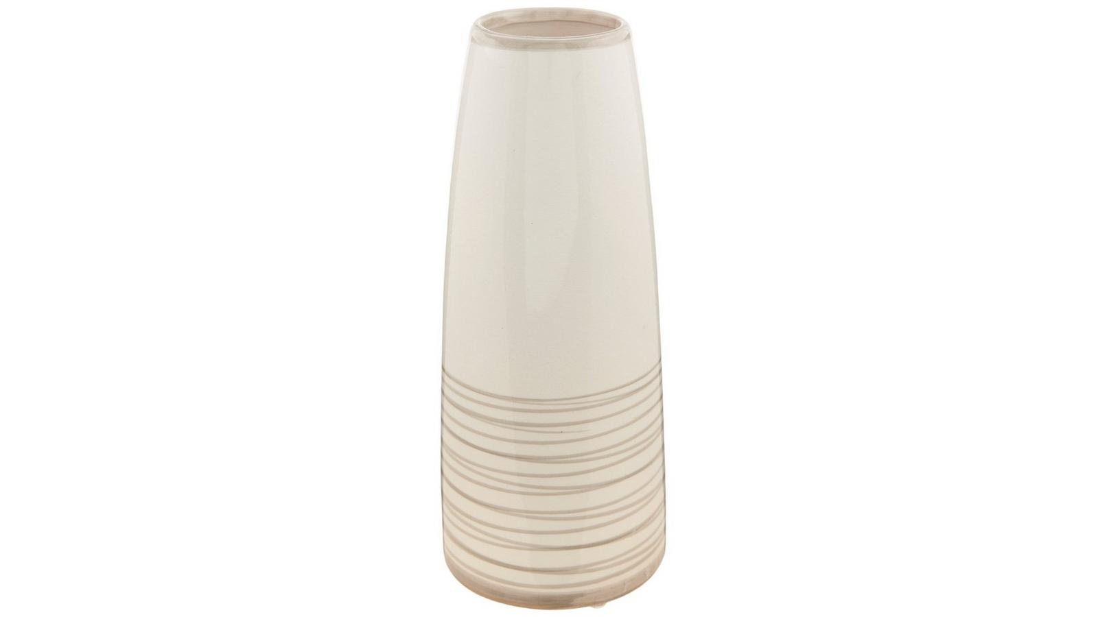 White & Gray Crackled Striped Vase | Hobby Lobby | 1589555