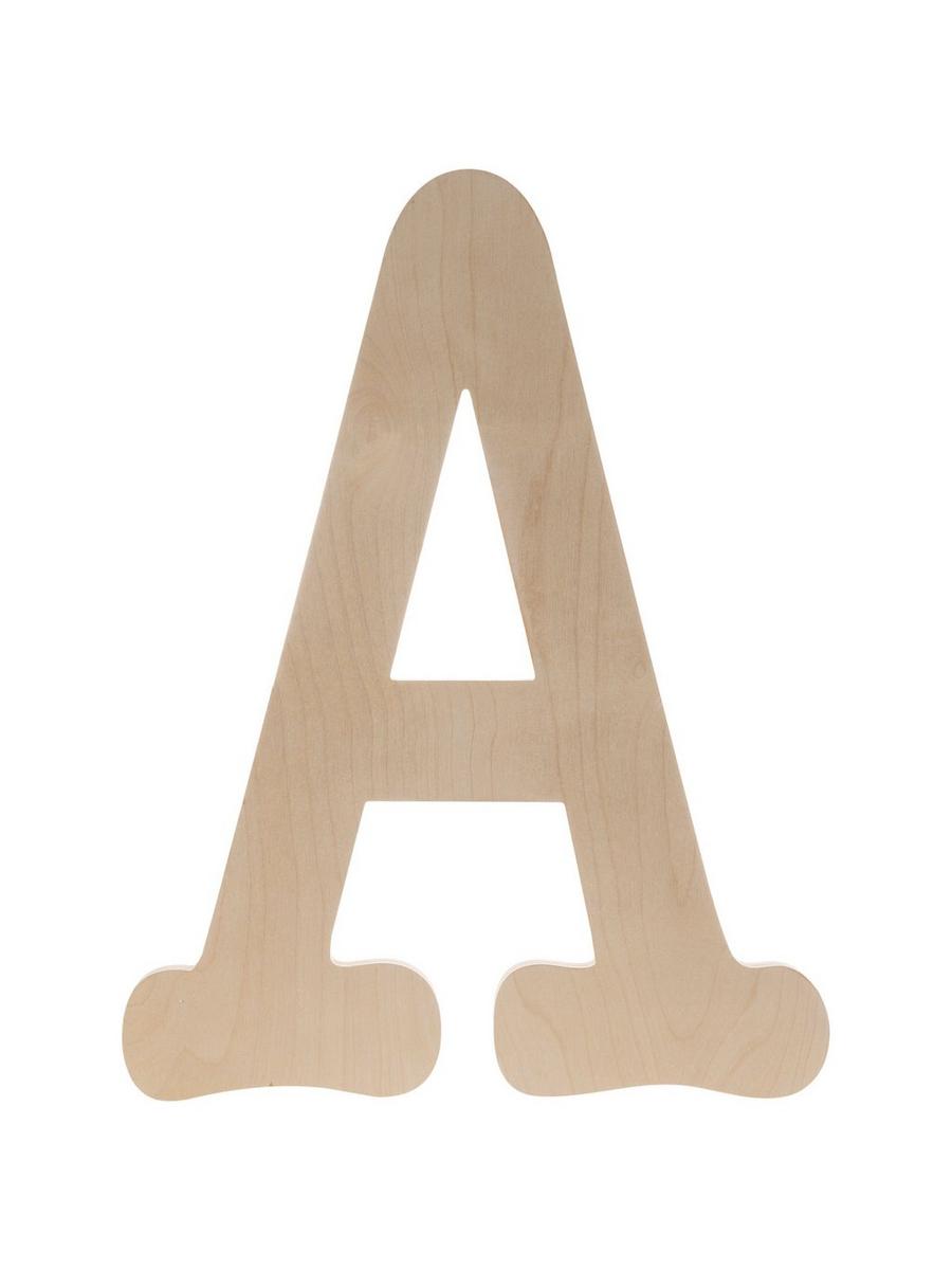 Typewriter Font Letter Wood Wall Decor, image size:900x1200