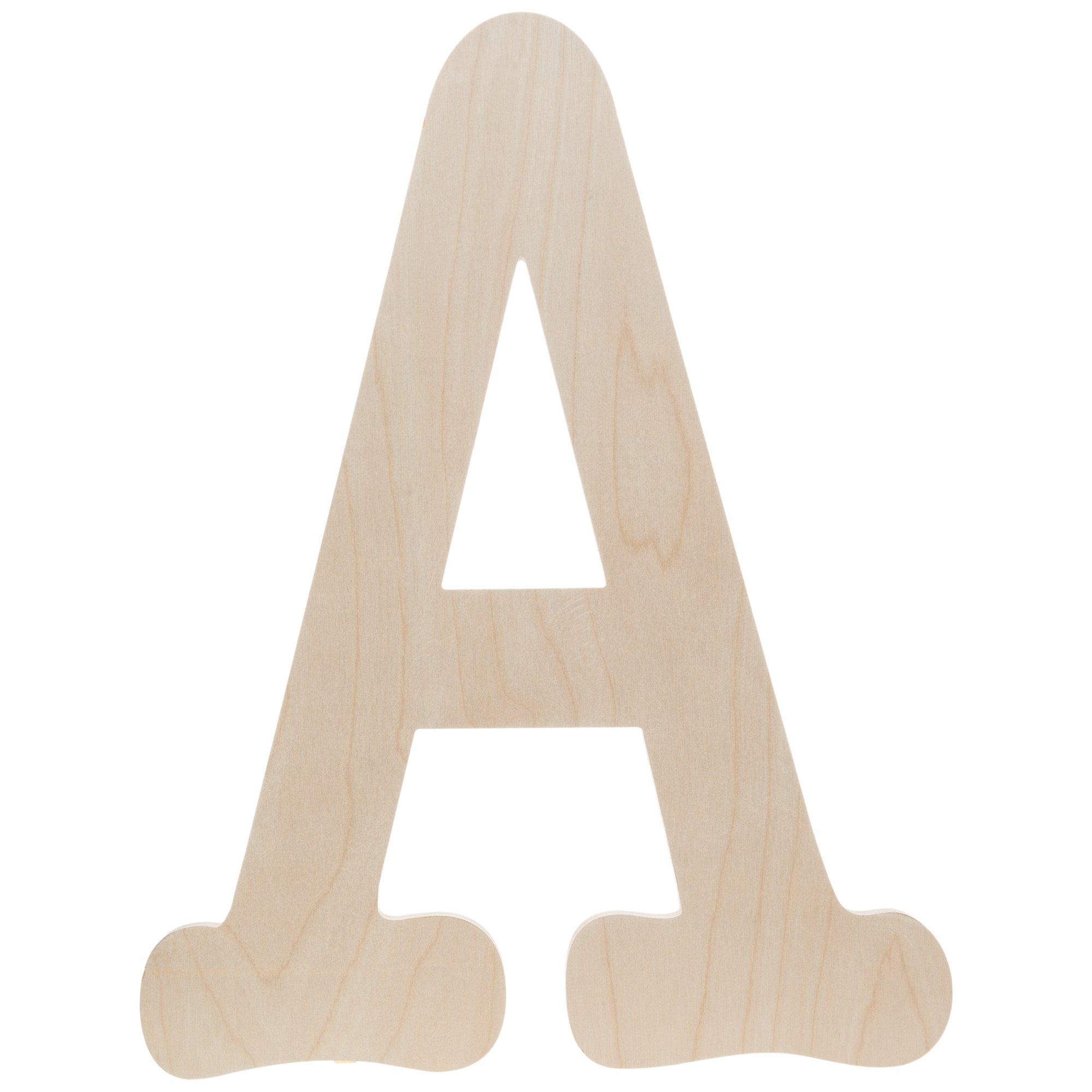 Script Wood Letters - 1 1/4, Hobby Lobby