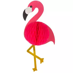 Fun flamingo straw flags - Chickabug