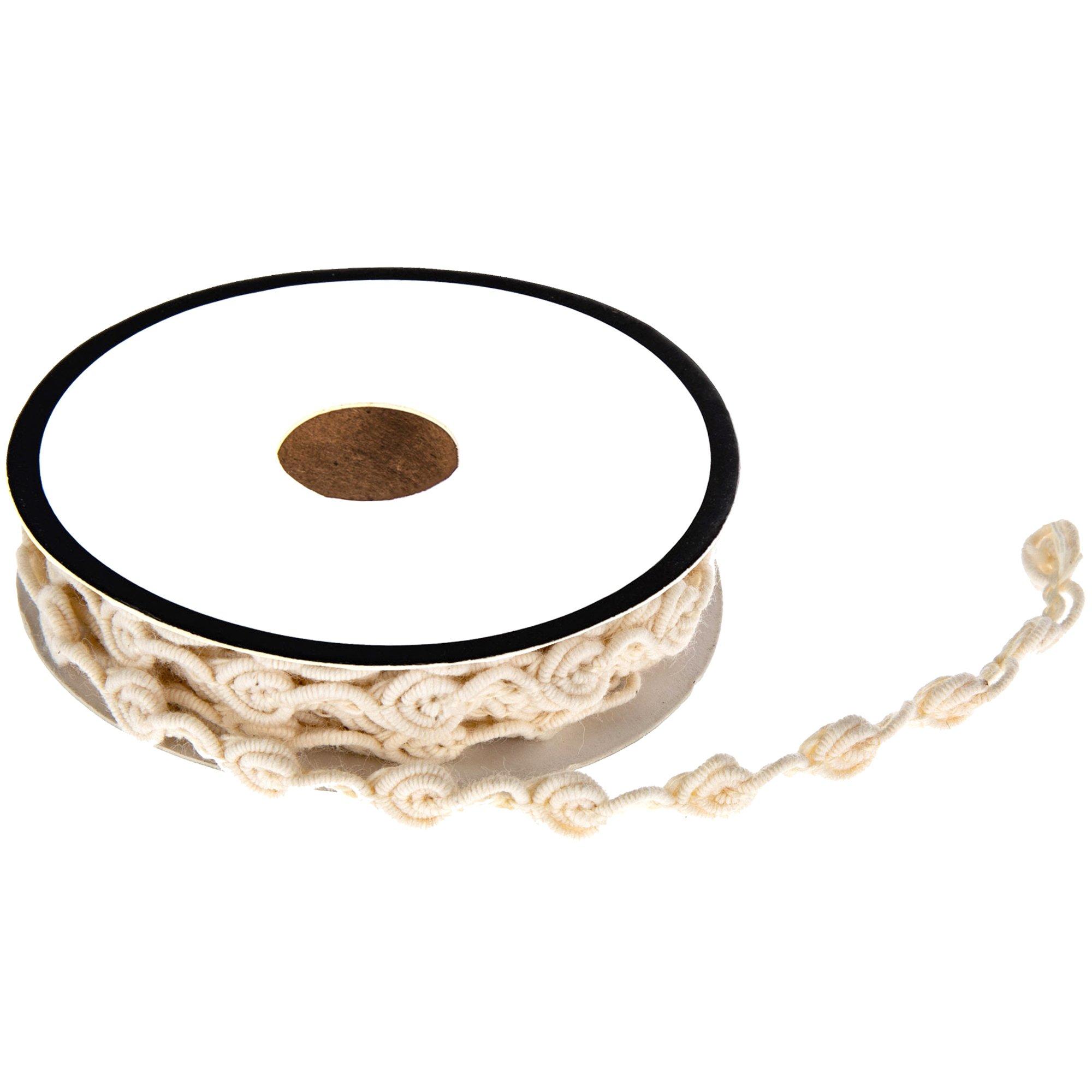 Natural Looped Trim 3/8" Hobby Lobby 1599968