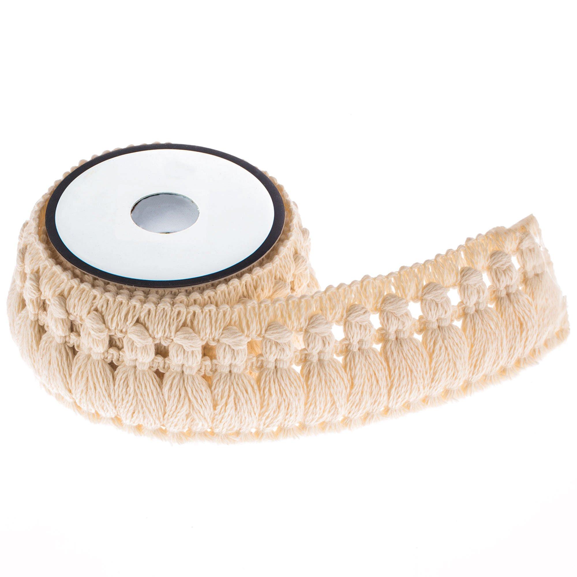 Beige Tassel Trim 1 13/16" Hobby Lobby 1600022