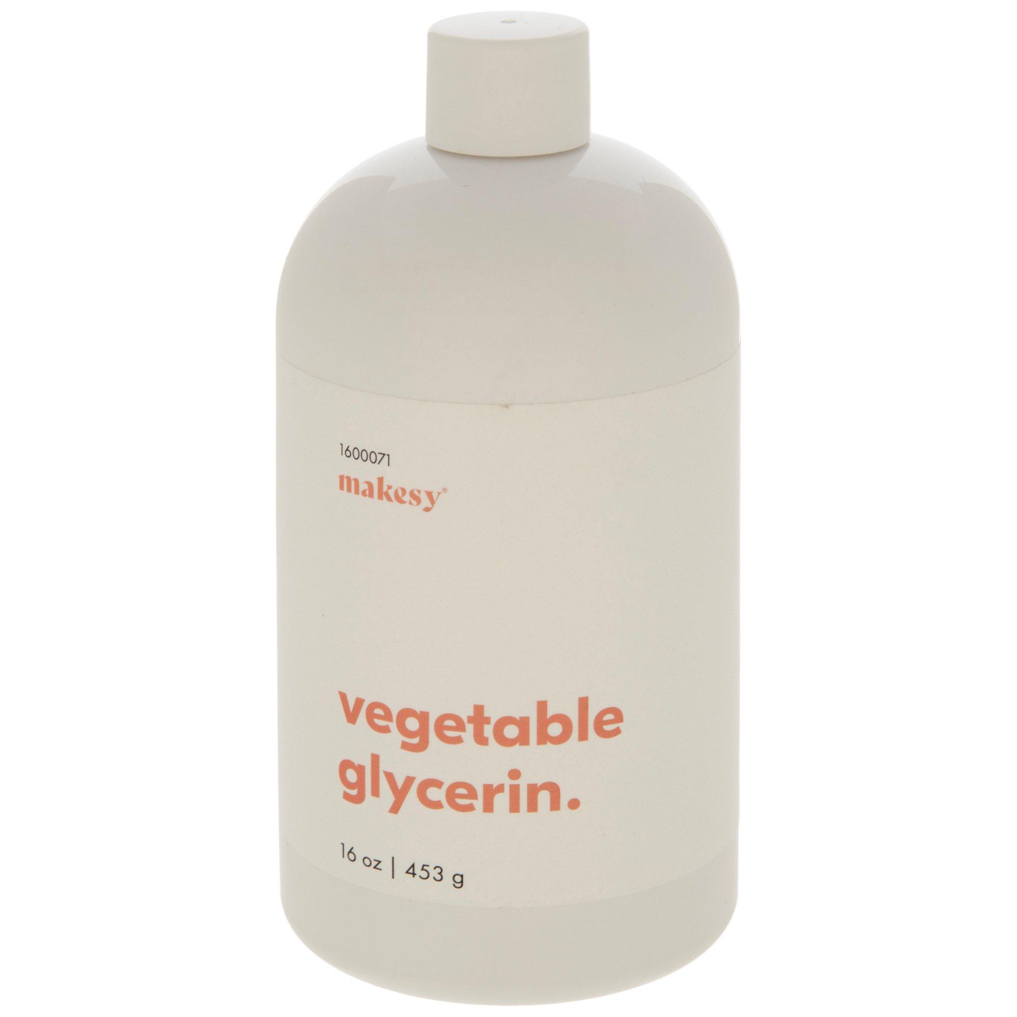 Natural Vegetable Glycerin for Skin Care- Organic Vegetable Glycerine 16 oz