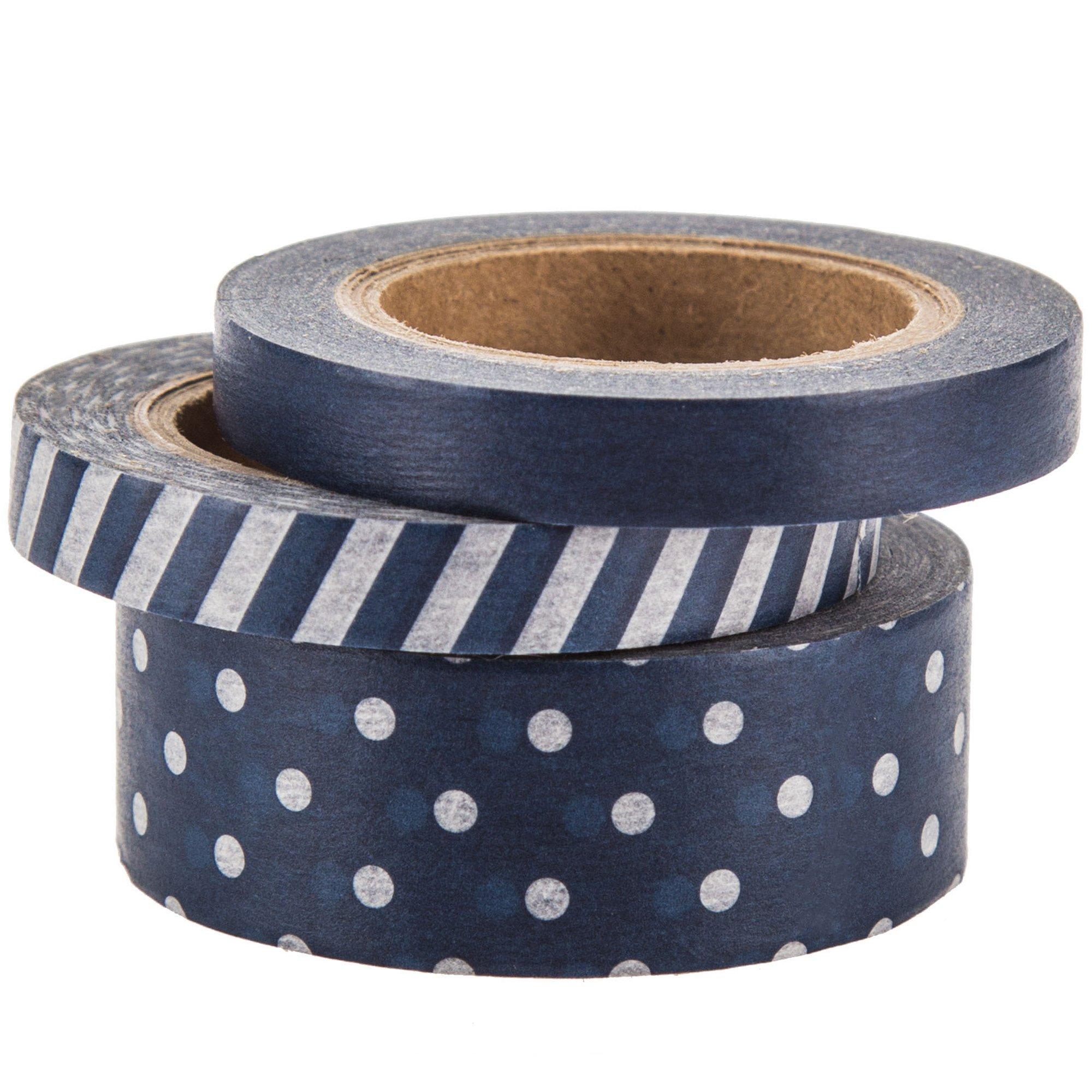Polka Dot & Striped Washi Tape Hobby Lobby 1600188