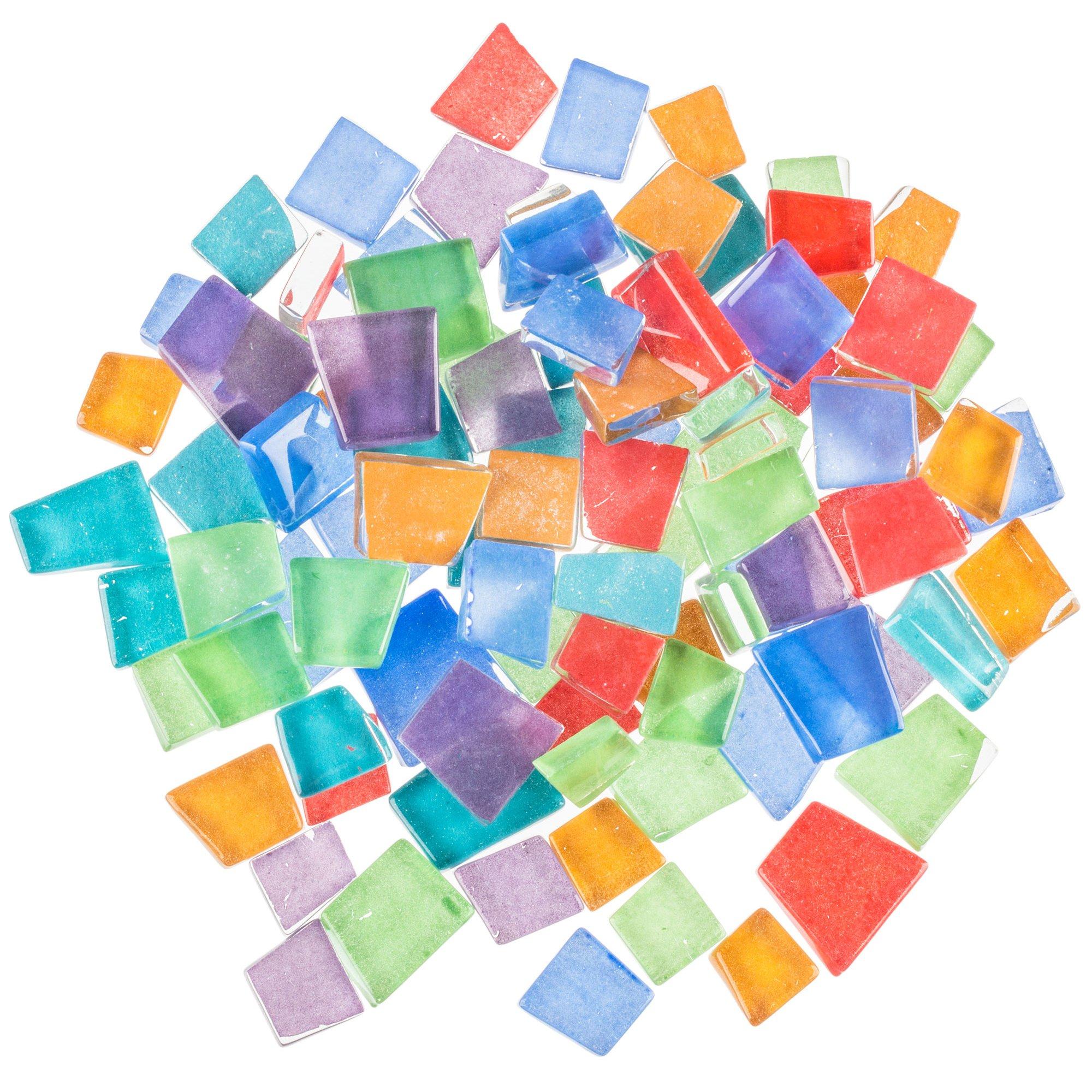 Assorted Mirrors Crafter's Cut Mosaic Tiles .5lb