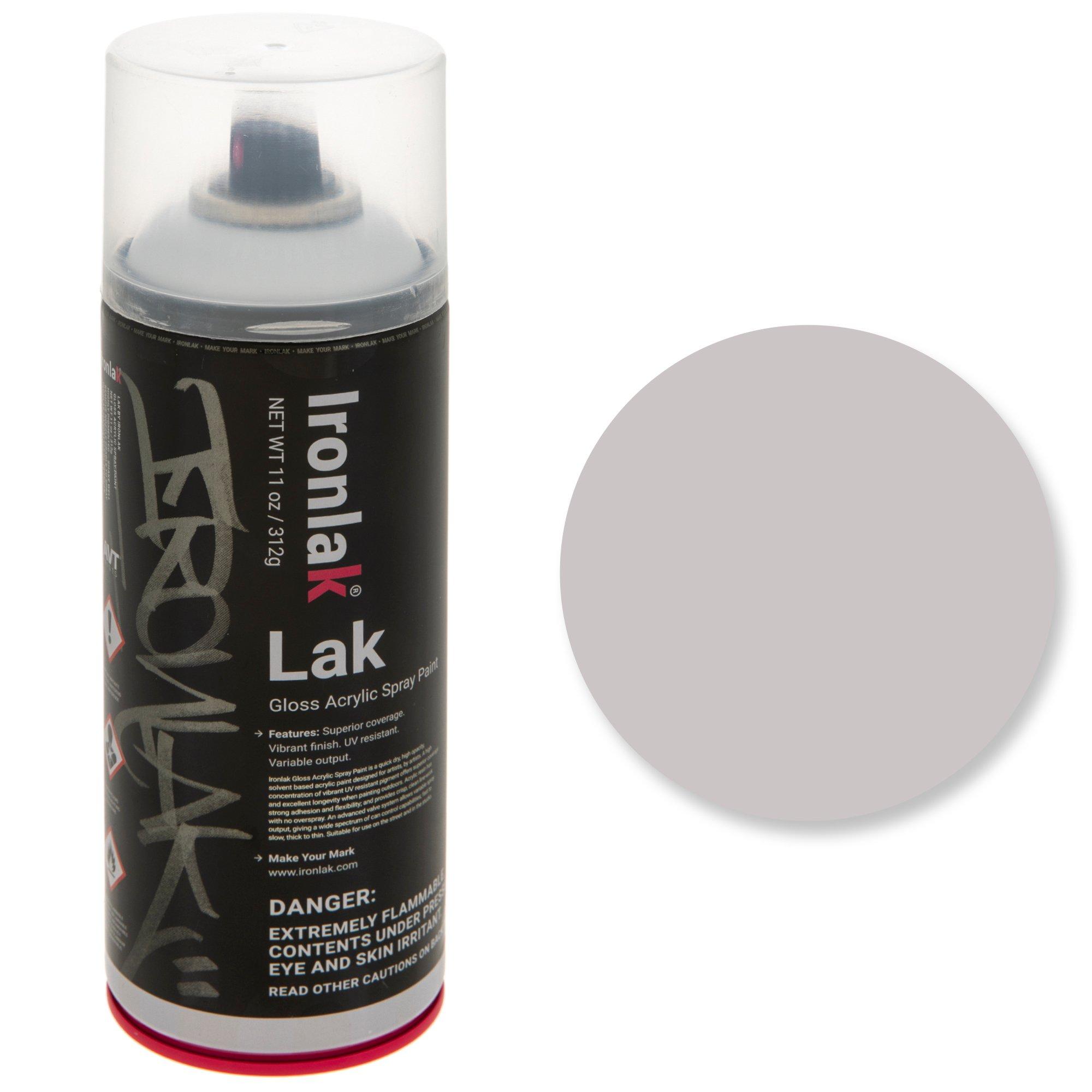 Ironlak Spray Paint, 400ml, Matte Black