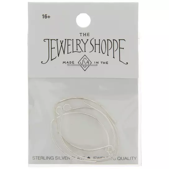 Sterling Silver Ear Wires, Hobby Lobby