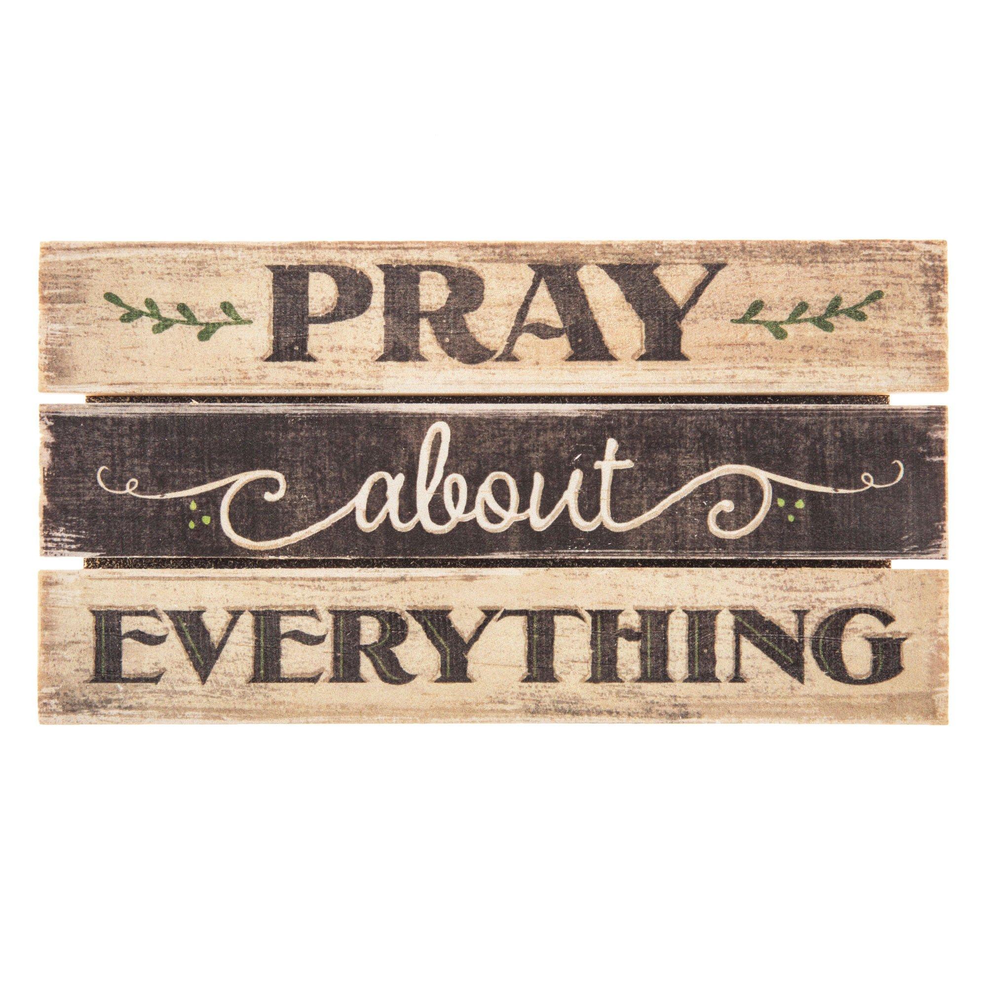 Pray About Everything Wood Pallet Hobby Lobby 1605310