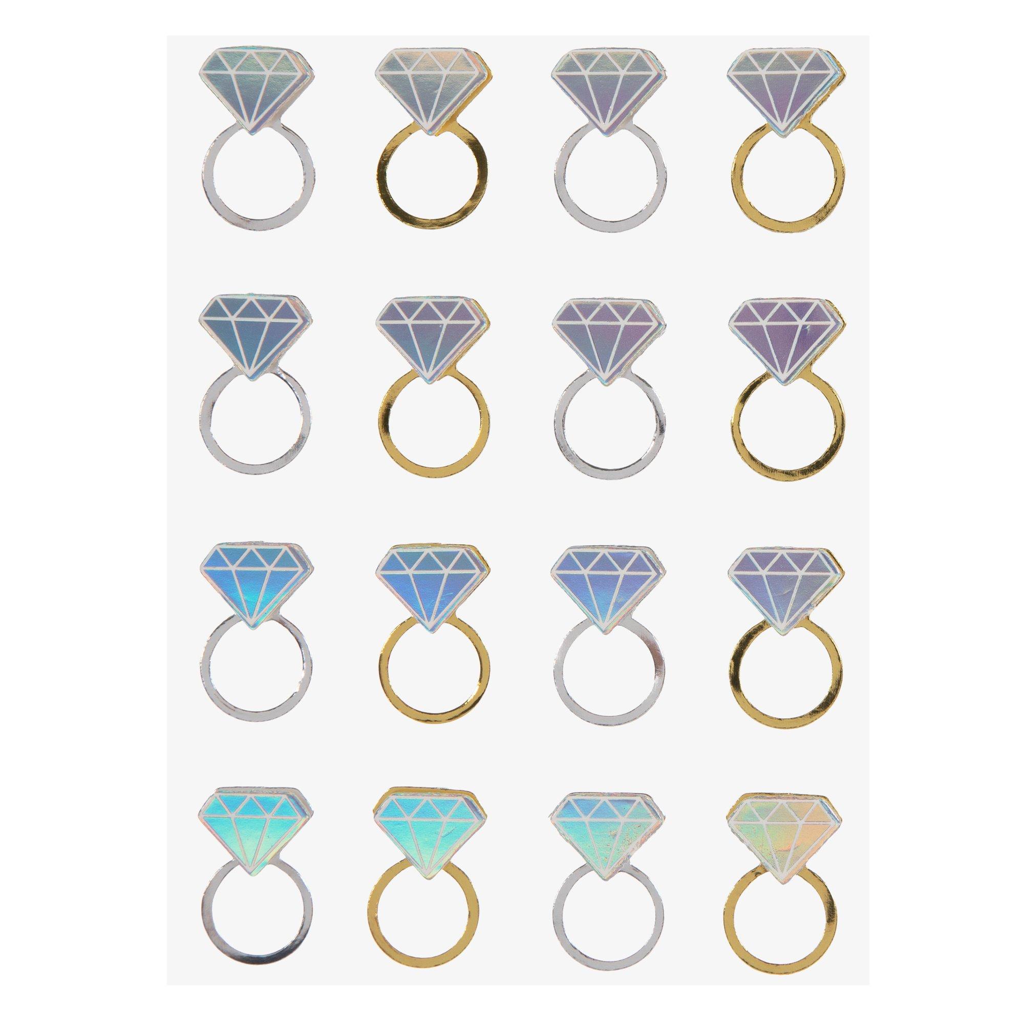 Diamond Ring 3D Stickers, Hobby Lobby