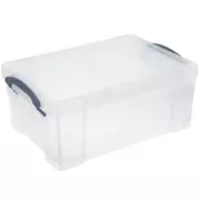 Storage, Small Flip Top Clear Boxes, Set of 4 –