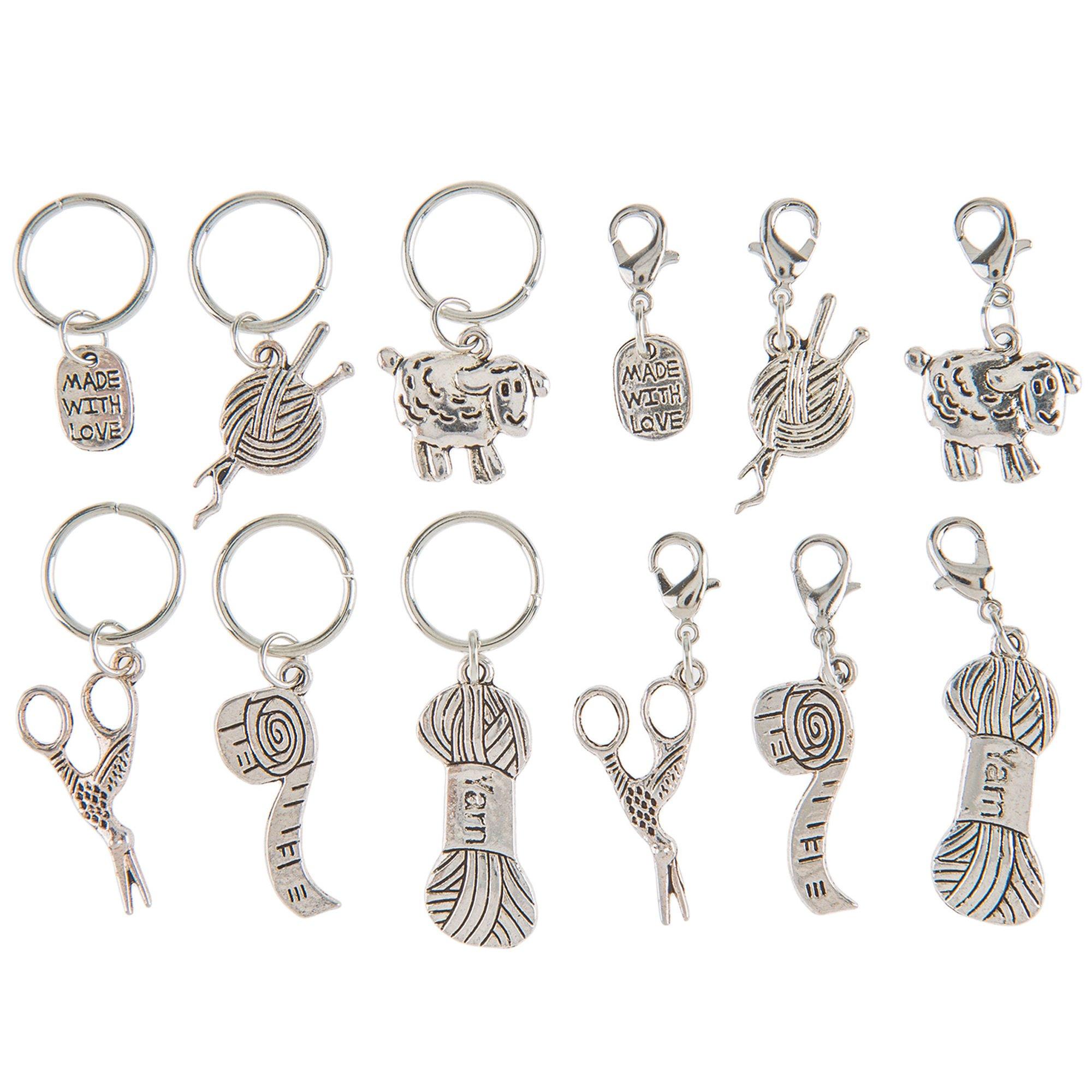 Hobbii - Stitch Markers – Metal - Gold/Silver/Rosegold