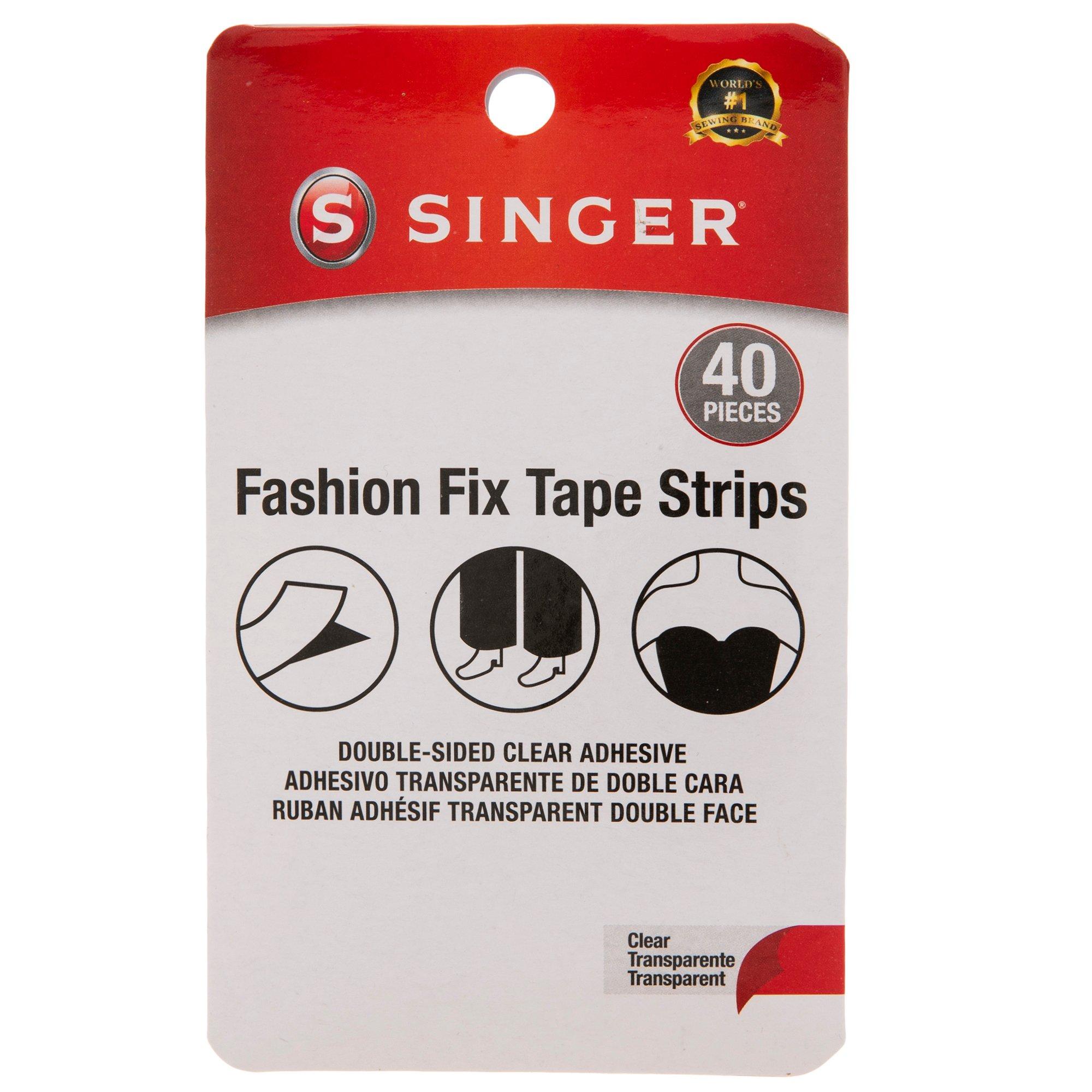 Using this liquid fashion tape to tie this ribbon up my leg