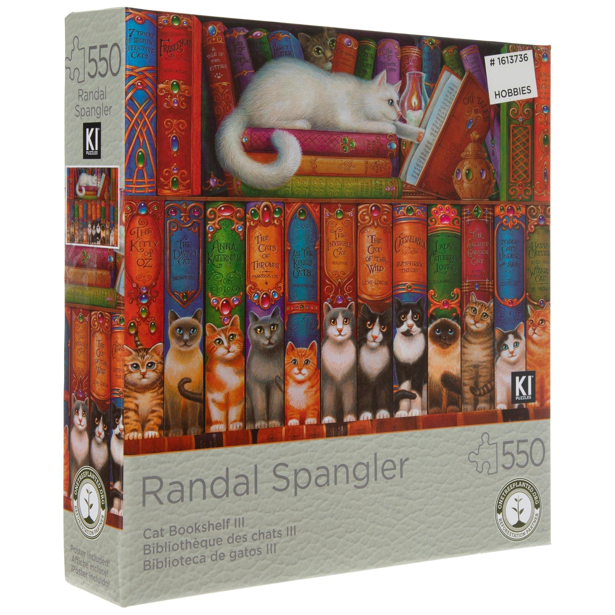 MAPPON REED ゆりえ　ロレー3本セット　ネコポス Cat Bookshelf III Puzzle | Hobby Lobby | 1613736