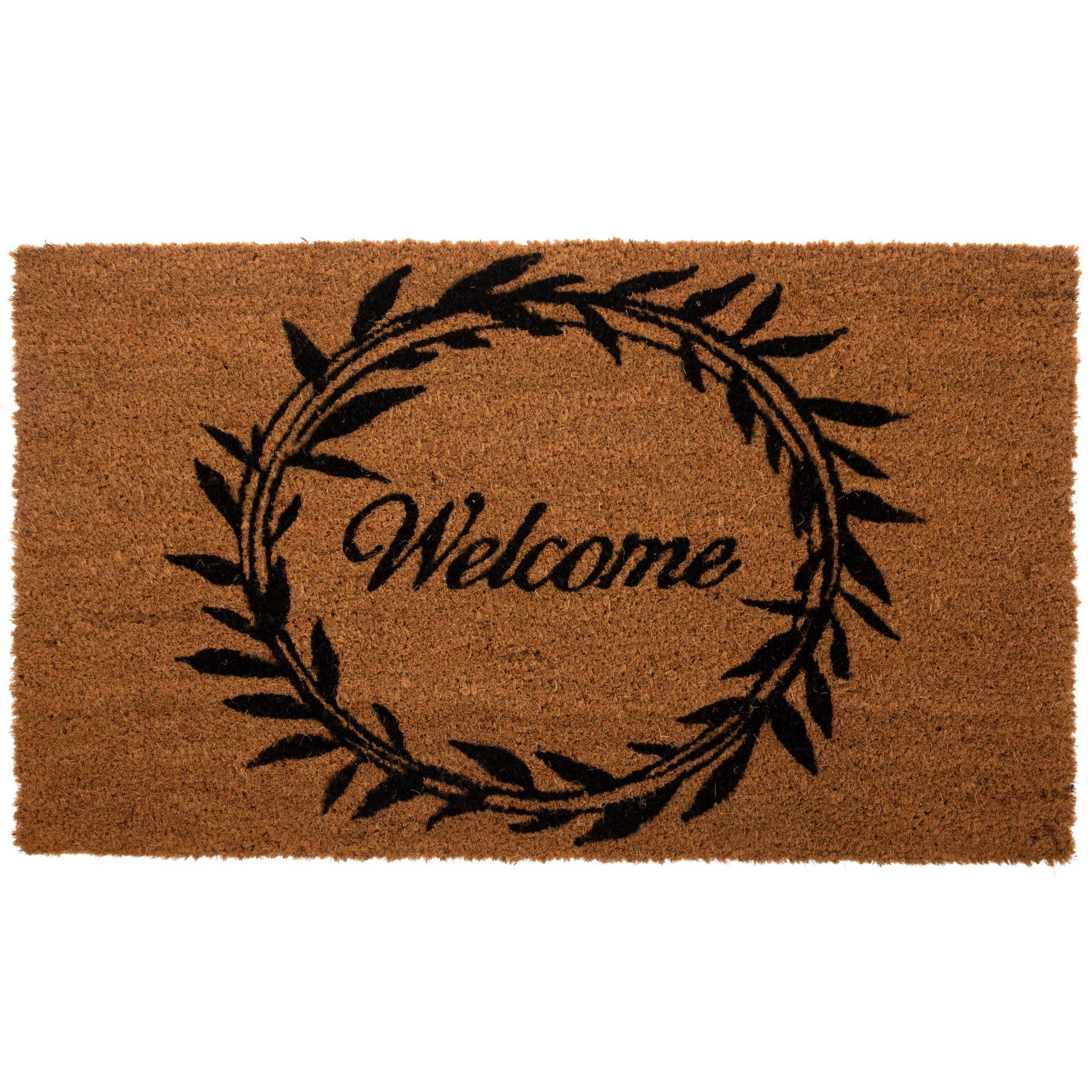 Welcome Buffalo Check Doormat, Hobby Lobby