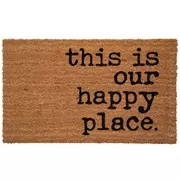 This Is Our Happy Place Doormat